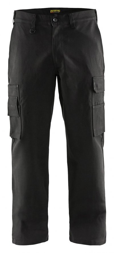 BLAKLADER Pantalon cargo coton noir T38C BL&Aring;KL&Auml;DER 140013709900D84