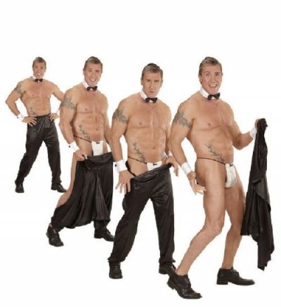 WIDMANN Pantalon chippendales d&eacute;tachable - (40/44)