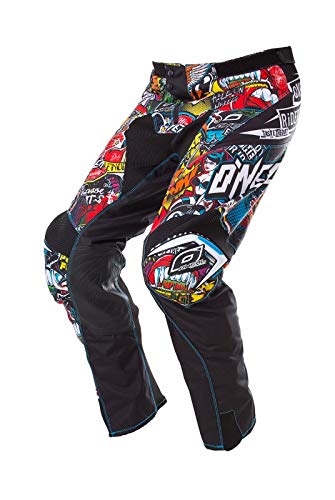 ONEAL Pantalon cross O'Neal Mayhem Lite Crank noir/multicolore- US-30