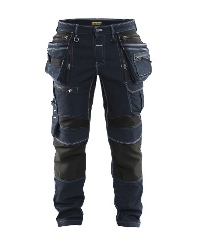 BLAKLADER Pantalon De Travail Artisan Stretch Gris Fonc&eacute;/noir Taille 58c