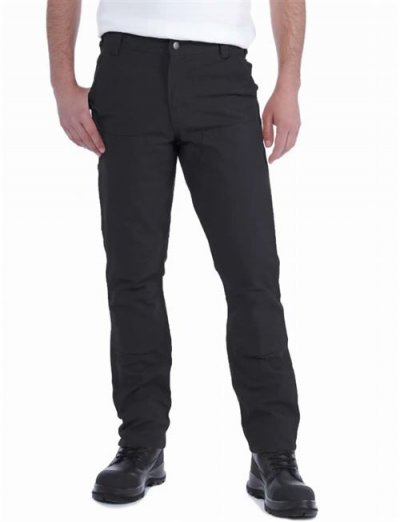 CARHARTT Pantalon de travail  stretch coton duck Noir 44 - Noir