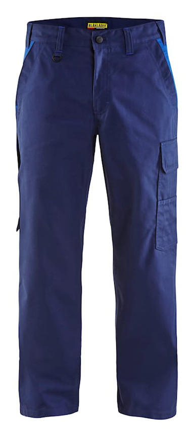 BLAKLADER Pantalon De Travail Industrie Marine/bleu Roi Taille 42