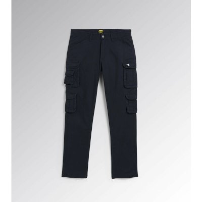 DIADORA Pantalon de travail multipoches &eacute;lastique Bleu WAYET II - 16029860052