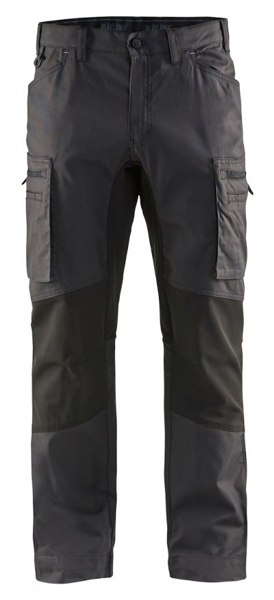 BLAKLADER Pantalon De Travail Services Stretch Gris Fonc&eacute;/noir Taille 50