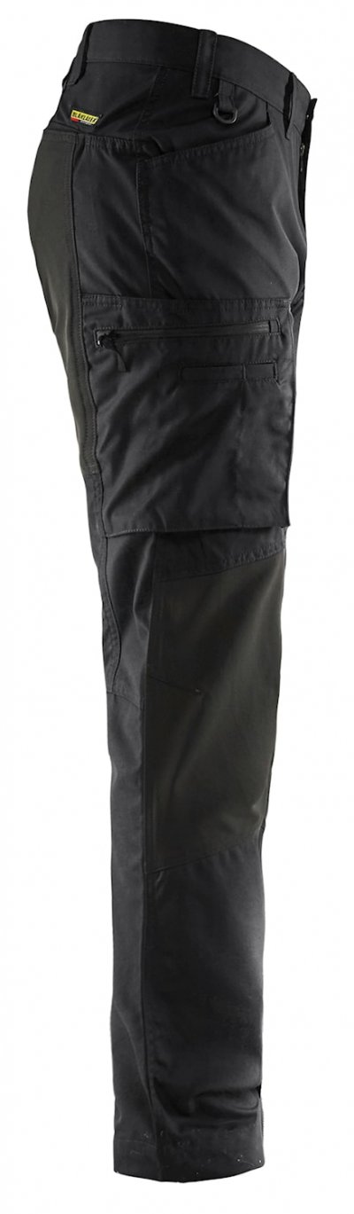 BLAKLADER Pantalon De Travail Services Stretch Noir Taille 56