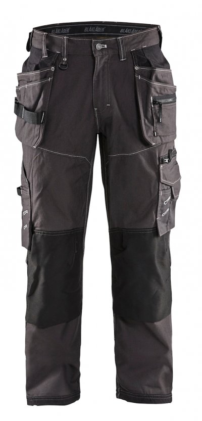 BLAKLADER Pantalon De Travail X1900 Artisan Cordura&reg; Nyco Gris Fonc&eacute;/noir T:48