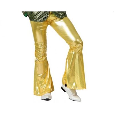 ATOSA Pantalon d&eacute;guisement disco or XS/S - D&eacute;guisements et f&ecirc;tes