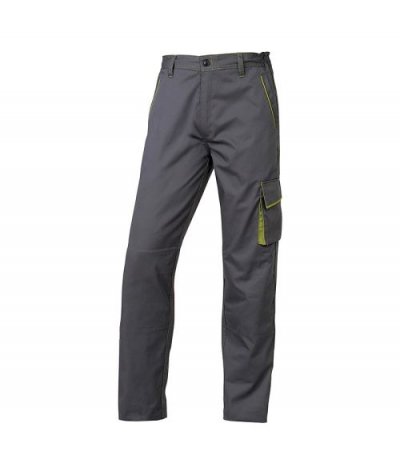 DELTA PLUS Pantalon Mach6 Panostyle P/C (Gris/Vert - Xs)
