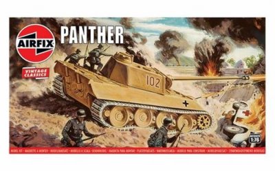 AIRFIX Panther Tank, Vintage Classics - 1:76e - 