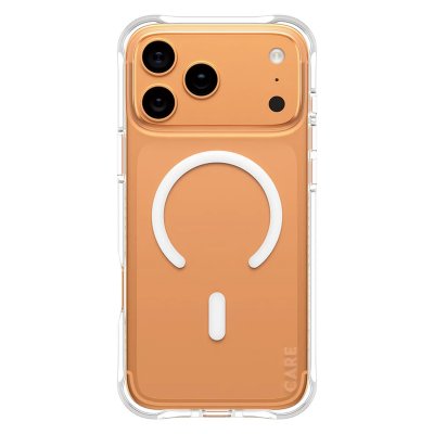 PANZERGLASS Panzer Glass Coque MagSafe iPhone 17 Pro Max Fashionable Samba Care Coins Renforc&eacute; Transparent