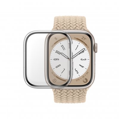 PANZERGLASS  Coque Full Body Apple Watch Serie 7 - 45 mm - Transparent