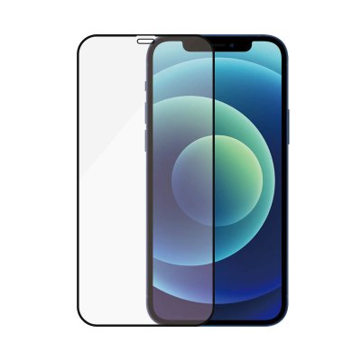PANZERGLASS  Edge-to-Edge for iPhone 12 mini black - Neuf