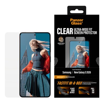 PANZERGLASS  Film Protecteur D&acute;&eacute;cran Galaxy S 2026 Uwf Fastfit