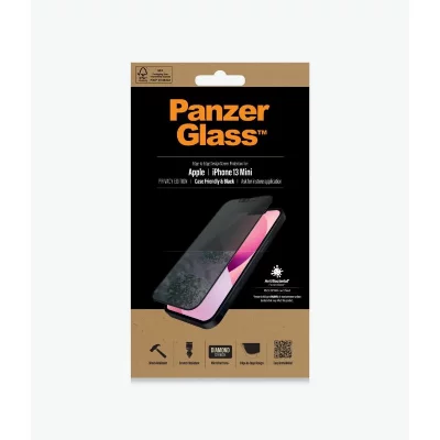 PANZER GLASS PanzerGlass&trade; Film protecteur d'&eacute;cran pour iPhone 13 Mini Noir