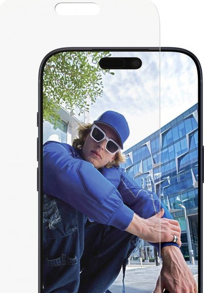 PANZERGLASS  Protection d'&eacute;cran en verre tremp&eacute; Anti-bact&eacute;ries Apple iPhone 17 Pro Max