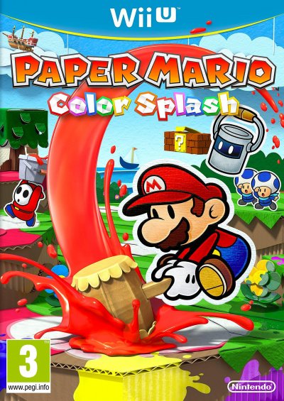 Paper Mario Color Splash Jeu Wii U
