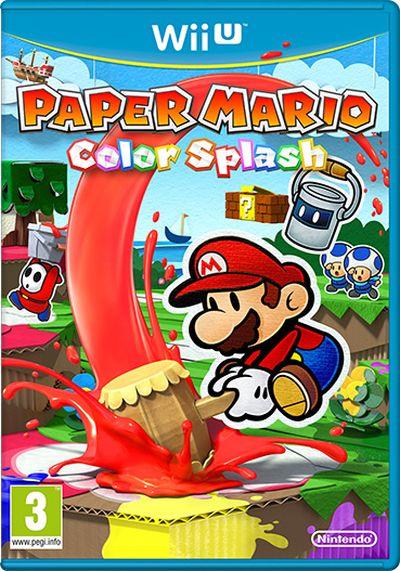 Paper Mario Color Splash Jeu Wii U