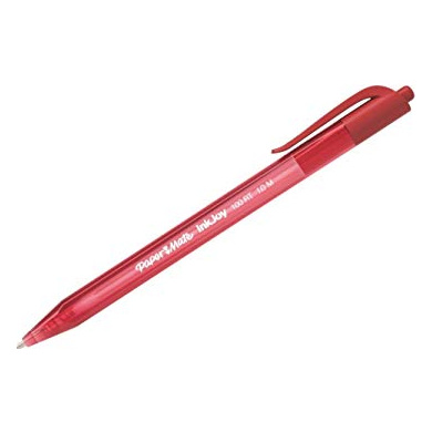 PAPERMATE Paper:Mate Paper:Mate Stylo &Agrave; Bille Inkjoy 100 Rt, Rouge Noir