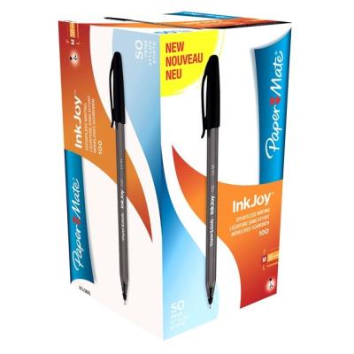 PAPER MATE Paper:Mate Stylo &Agrave; Bille Inkjoy 100, Couleur De Trac&eacute;: Noir