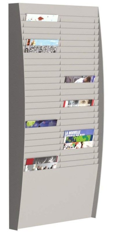 PAPERFLOW  48520 Trieur mural structure 50 cases A4 polystyr&egrave;ne