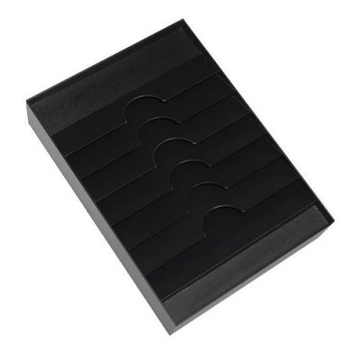 PAPERFLOW   organiseur de tiroir, 6 compartiments, noir noir