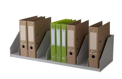 Paperflow paperflow trieur &agrave; cases fixes, 9 cases, gris noir