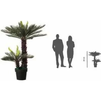 PAPERFLOW  Plante artificielle 'Cycas', hauteur : 800 mm