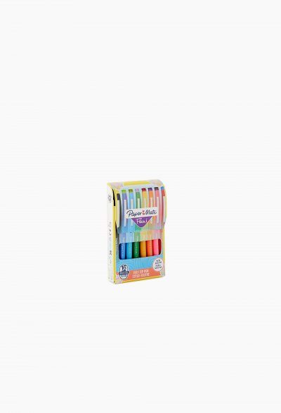 PAPERMATE  Blister De 12 Stylos Feutres Flair Tropical