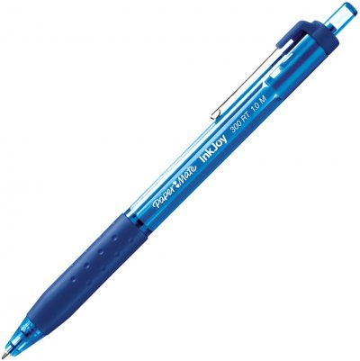 PAPERMATE  Paper:Mate Stylo &agrave; bille InkJoy 300 RT, bleu - Lot de 14