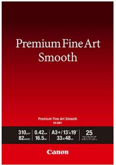 CANON Papier A3 Plus beaux-arts lisse Premium  FA-SM1 - 25 feuilles