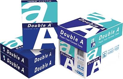 DOUBLE A Papier a4 blanc 80 g  - bo&icirc;te de 2500 feuilles - blanc - 