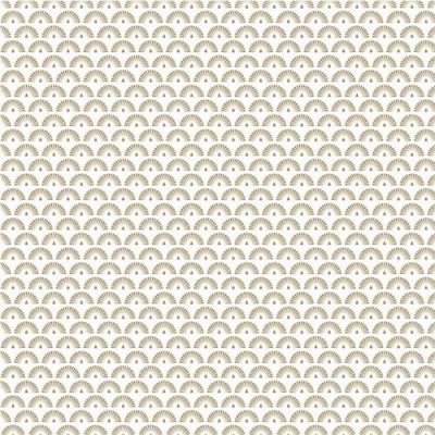 ARTEMIO Papier calque japonais 90 g/ m&sup2; - 30 x 30 cm - Paons dor&eacute;s