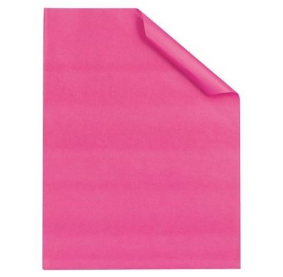 GENERIQUE Papier de soie couleur Cyclamen - Rose 
