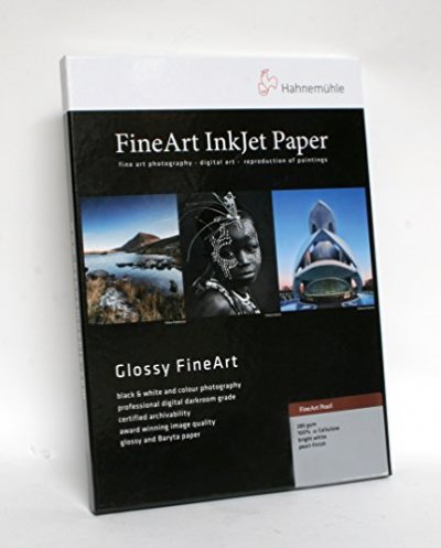 HAHNEMUHLE Papier jet d'encre HAHNEM&Uuml;HLE FineArt Pearl - 285g - A3 (25 feuilles)