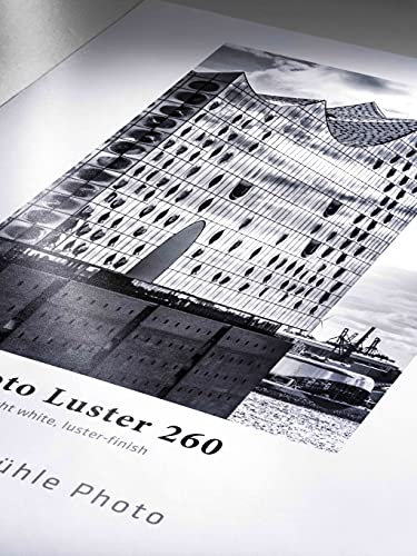HAHNEMüHLE Papier jet d'encre HAHNEM&Uuml;HLE Photo Luster - 260g - 24"" (61cm x 30m)