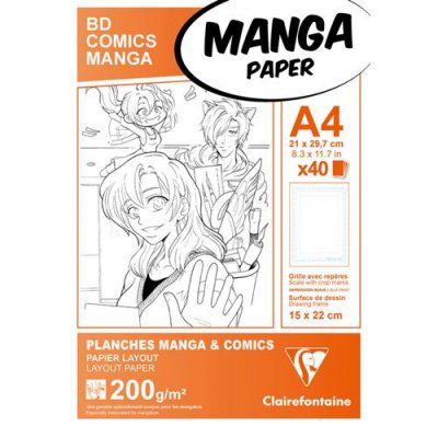  Papier Manga - A4 - 40 Feuilles