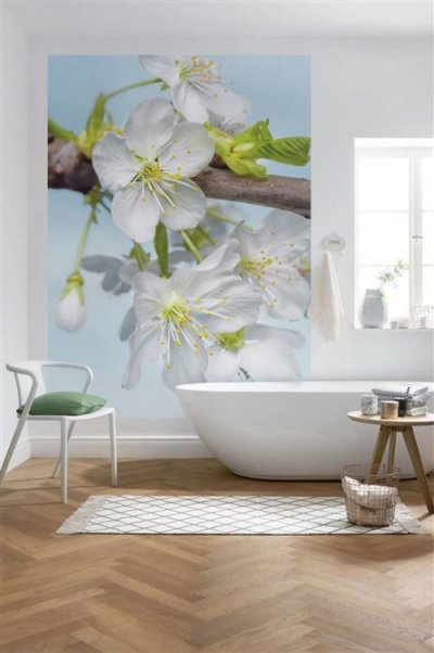KOMAR Papier peint photo 248X184 cm en 2 l&eacute;s, colle incluse BLOSSOM
