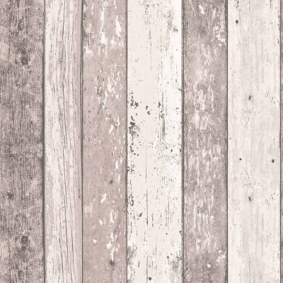 AS CREATION Papier peint planche de bois - Marron - 10 ml x 0,53 m