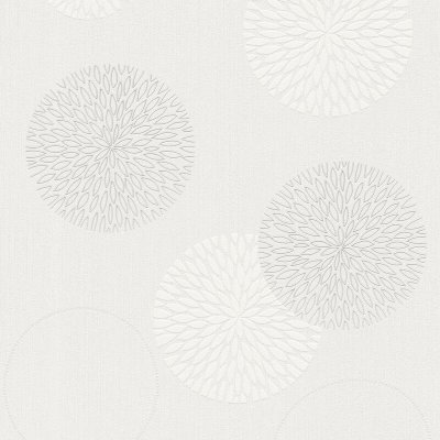 A.S. CREATIONS Papier peint Spot 2 - AS-93792-2 - Les blancs Les gris