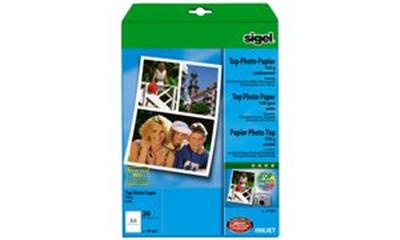 SIGEL Papier photo A4 190g  20 feuilles