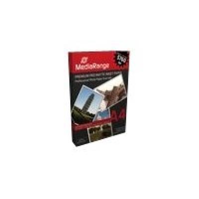 MEDIARANGE Papier photo A4, 200g/m2, mat, double face, 50 feuilles