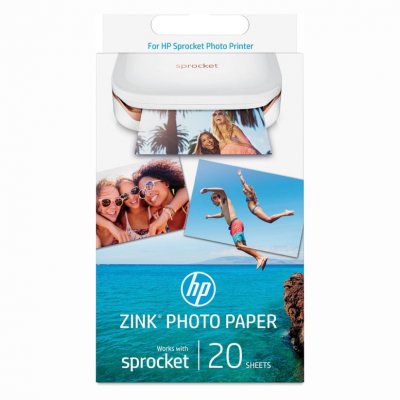 HP Papier photo  Zink pour imprimante Sprocket