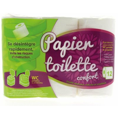 MIDLAND Papier toilette WC chimique 12 rouleaux