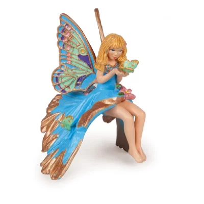 PAPO  - 38826 - Figurine - Enfant Elfe - Bleue