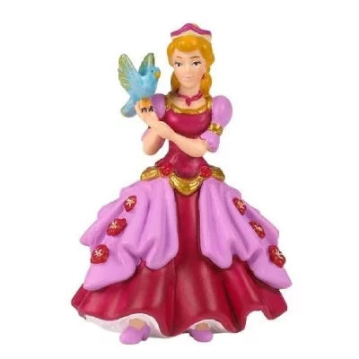 PAPO  - 39034 - Figurine - Princesse &agrave; L'Oiseau - Rose