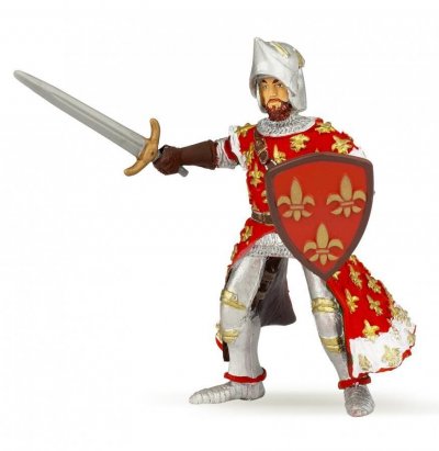 PAPO  - 39252 - Prince philippe rouge 8 cm X 10 cm