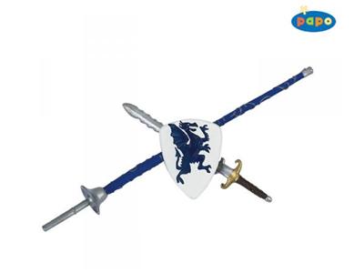PAPO  - 39260 - Figurine - Set de 10 armes chevalerie