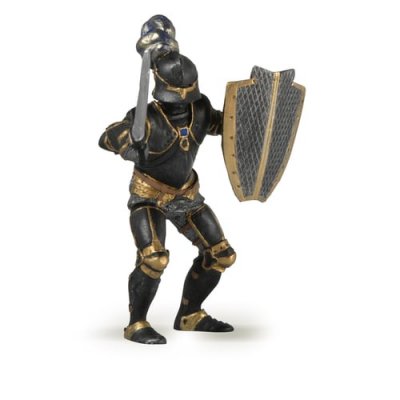 PAPO  - 39275 - Chevalier en armure noire 8cmX10cm