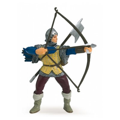 PAPO  - 39385 - Archer bleu 8 cm X 10 cm