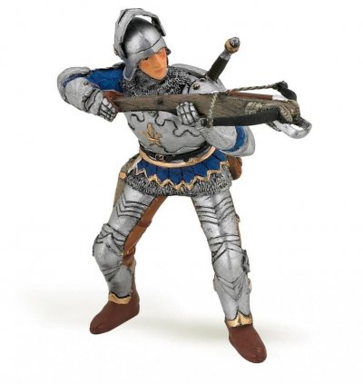 PAPO  - 39753 - Figurine - Arbal&eacute;trier Bleu En Armure